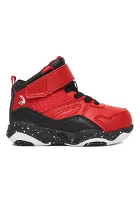 Pantofi sport copii - rosu - sintetic - sistem inchidere Velcro