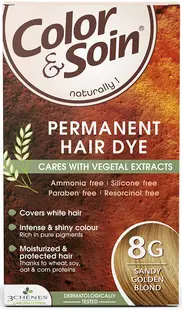 3 Chenes Color & Soin Vopsea de păr, 8G Culoare blond auriu nisipos