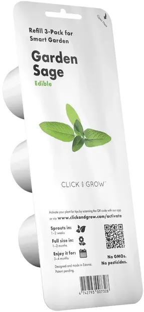 Semințe Click and Grow - Garden sage, 3 rezerve