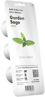 Semințe Click and Grow - Garden sage, 3 rezerve