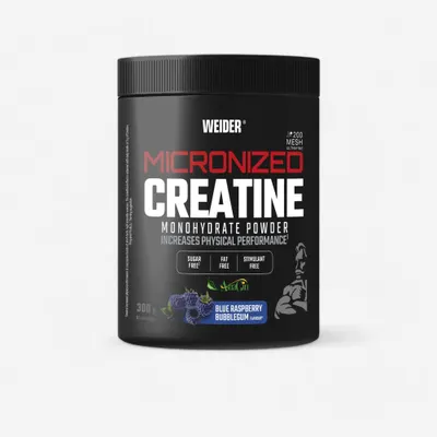 Creatină Monohidrată Micronizată Zmeură albastră 300G
