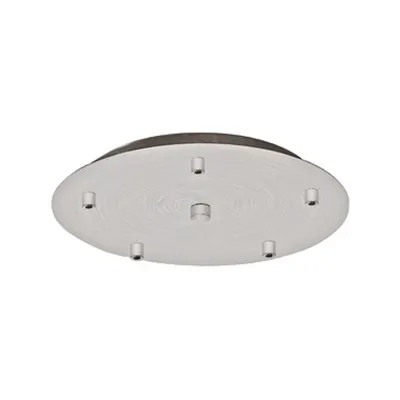 Canopy 5-fold, surface mounted satin