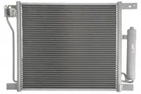 Condensator climatizare (cu uscator) potrivit NISSAN JUKE, PULSAR 1.2 1.5D 1.6 06.10-