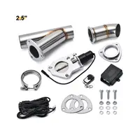 Kit cut off valve V evacuare auto cu telecomanda si colier V-band 63 mm inox Cod: TYV001/63