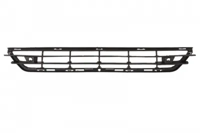 Bara protectie fata (cu orificii senzori parcare, plastic, negru) potrivit VOLVO S60 II 10.13-02.19