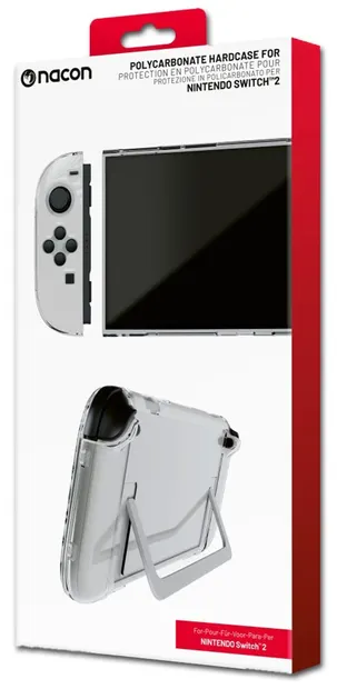 Carcasă de protecție Nacon - Polycarbonat Hardcase, transparent (Nintendo Switch 2)