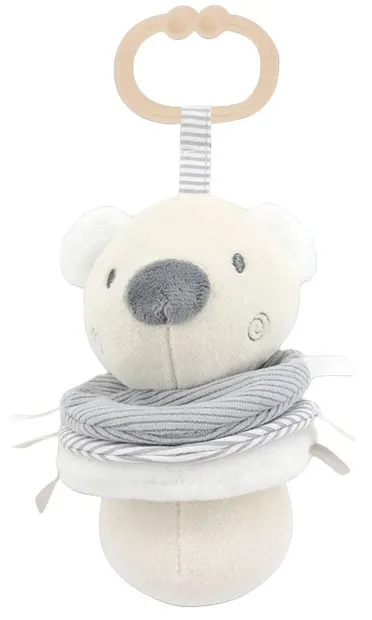 Jucărie vibrantă Lorelli Toys - Ursuleț , bej