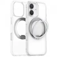 Husa MagSafe pentru Apple iPhone 17, Torras, Ostand R Fitness, Transparenta