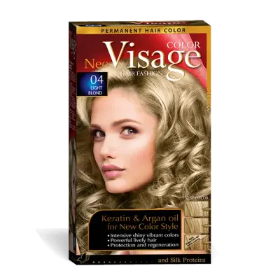 Visage Vopsea de par Neo Keratin & Argan Oil 04 Light Blond