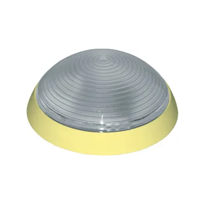 Corp iluminat de tavan sau perete galben G20 1x60W Lohuis