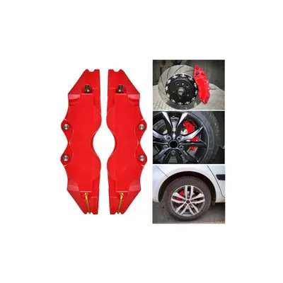 Capac ornament etrier frana rosu marime L Cod: CP-1