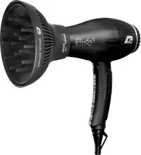 Parlux Set - Uscător de păr Ethos, negru + Difuzor Magic Sense