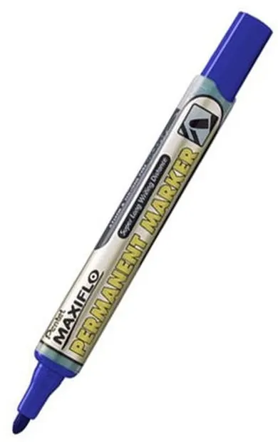 Marker permanent Pentel - Maxiflo, albastru