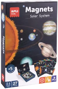 Joc magnetic pentru copii Apli - Sistemul solar