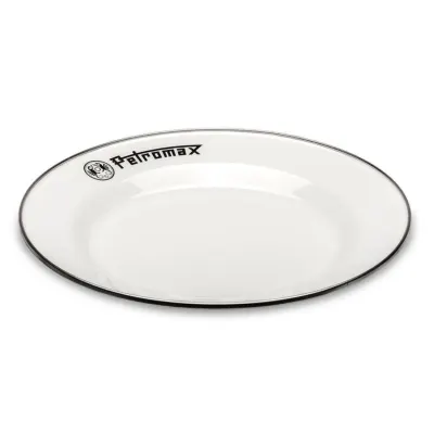 Set farfurii emailate albe 26 cm Petromax