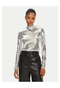 Bluza dama argintiu