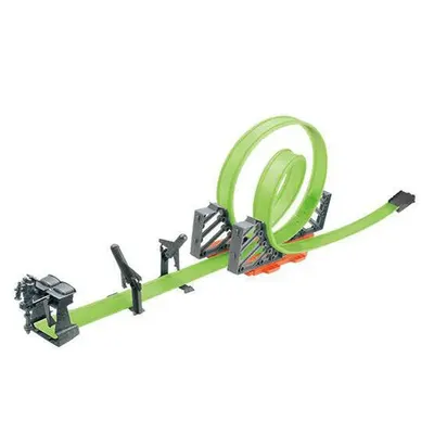 Pista cu 2 bucle, 2 masinute si 1 lansator Sprint Topspeed