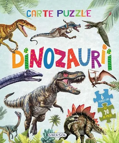 Carte puzzle. Dinozaurii - Hardcover - ***