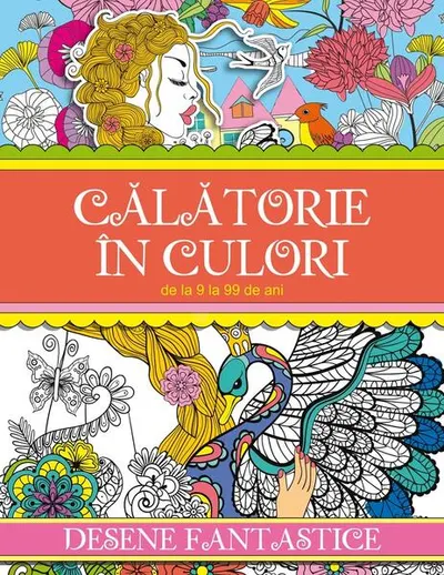 Călătorie în culori. Desene fantastice - Paperback brosat - Roxana Geantă