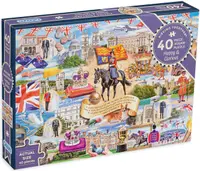 Puzzle Gibsons din 40 XXL de piese - Marea Britanie