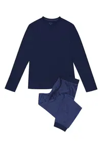 Pijama barbati Hunt Albastru
