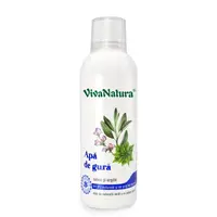 GennaDent Apa de gura naturala cu salvie si argila 500 ml - Leonard Radutz formula