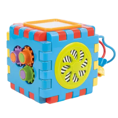 Cub 2 in 1 cu activitati, 12 luni+, Dolu 5092