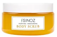 Sinoz Scrub exfoliant și hidratant pentru corp Gold Aura, 250 ml