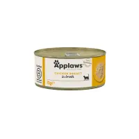 APPLAWS Piept, Pui, conservă hrană umedă pisici, (în supă), 70g