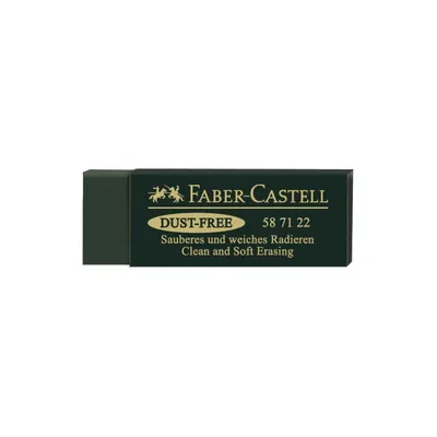 Radiera Arta, Verde, Dust Free, Faber-Castell