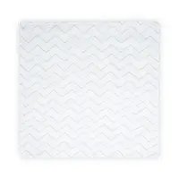 Scutec din bumbac Lorelli 80x80 cm blue zig zag