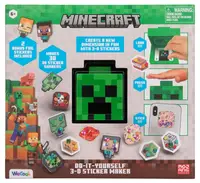 Set creativ WeCool - Minecraft Creeper mașină de stickere