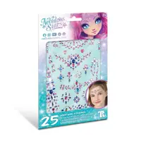 Set 25 stickere pentru față și corp, personaj Cristalia, Nebulous Star