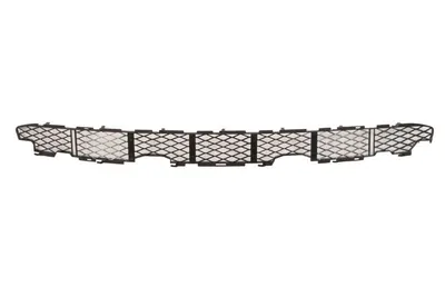 Grila ventilatie bara protectie fata potrivit BMW X5 E53 2003-2006 - (inferior, plastic, argintiu)