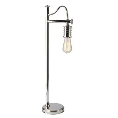 Veioza Douille 1 Light Table Lamp – Polished Nickel