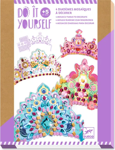 Set creativ Djeco - Fa-ti tiara
