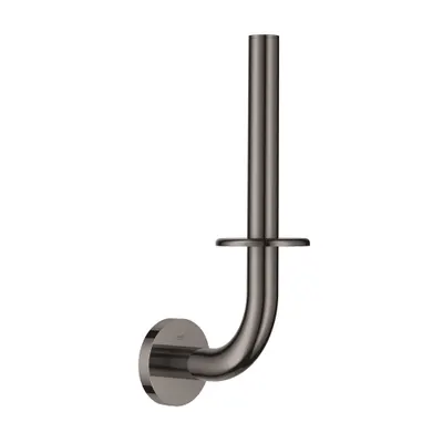 Suport hartie igienica Grohe Essentials 40385A01, montare pe perete, 1 rola, fixare ascunse, lucios, Hard Graphite