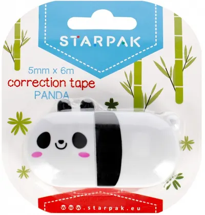 Bandă corectoare Starpak - Panda, 5 mm x 6 m