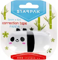 Bandă corectoare Starpak - Panda, 5 mm x 6 m