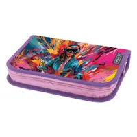 Penar neechipat 2 clape, 13.5x19.5x3 cm, motiv Color Music, Herlitz
