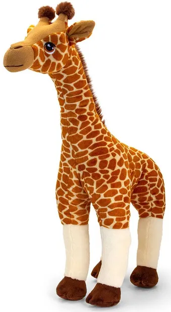 Jucarie ecologica de plus Keel Toys Keeleco - Girafa, 70 cm