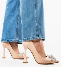 Pantofi dama Yerer Bej