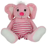 Jucărie de pluș Amek Toys - Șoricel roz, 38 cm