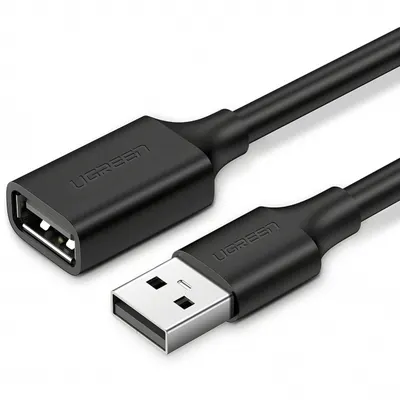 Prelungitor USB UGREEN US103, 5m, Negru