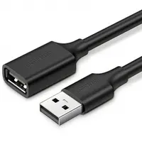 Prelungitor USB UGREEN US103, 5m, Negru