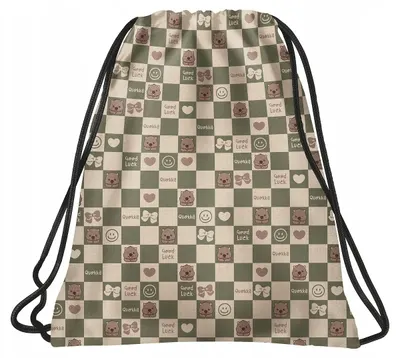 Geantă sport BackUp 8 A - Cute Checkered