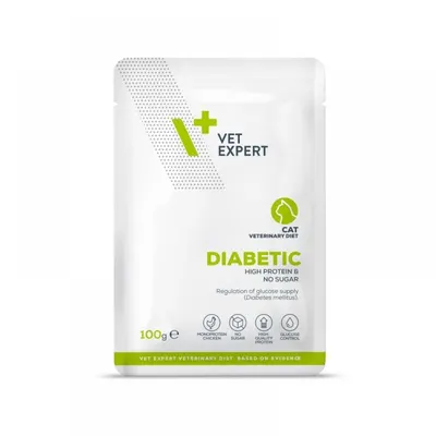 Vet Expert Dieta Pisica Diabetic, 100 grame