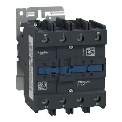 Contactor, TeSys Deca, 4P(4NO), AC-1, <=440V, 125A, bobina 48V CC, borna cu clema cu surub