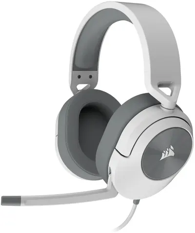 Căști de gaming Corsair - HS55 Stereo, alb