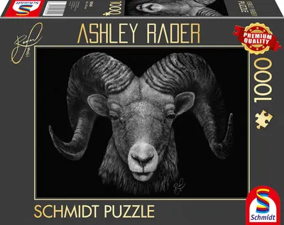 Puzzle Schmidt din 1000 piese - Berbec: personificarea focului